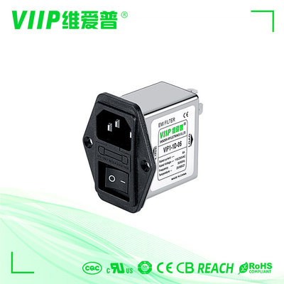 kopen van de de Contactdoosmacht van 94v-0 IEC320 van de Lijnemi filter for test equipment de Enige Zekering online manufacture