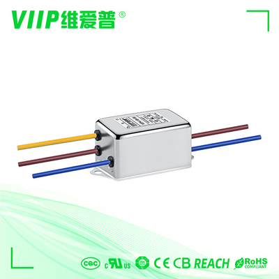 kopen De Draadlood van medische apparatuuremi power line filter 120V 250V online manufacture