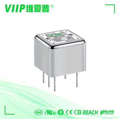 kopen ISO 9001 Lage de Pasfilter 6A 50/60HZ van PCB van gelijkstroom Emi Power Line online manufacture