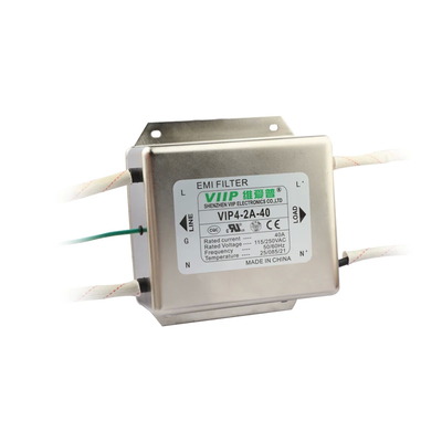 kopen 10A nominale stroom gelijkstroom-EMI-filter met metalen behuizing transferfunctie online manufacture