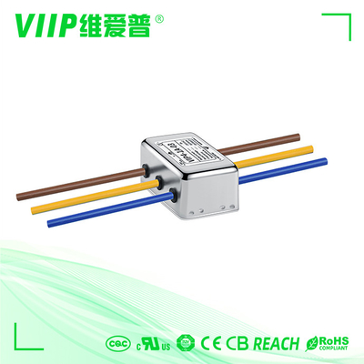 Energieopslagsysteem AC EMI-filter -25C-85C met 50 Ω invoerimpedantie en elektrische apparatuur