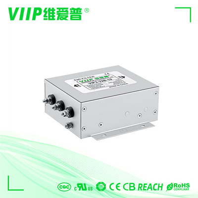 3 draad TUV 3 Fase EMI Filter For Laser/Automatiseringsmateriaal