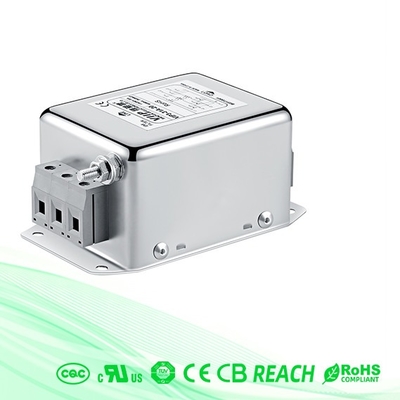 Din-rail gemonteerde 3-fase Emi-filter 220v voor industriële airconditioner
