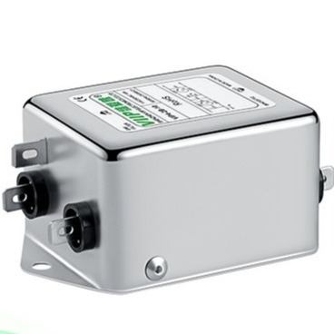 50/60 Hz werkfrequentie Inline EMI-filter met 20-100 dB stopband attenuatie voor