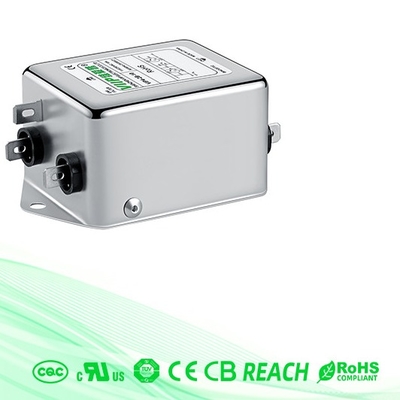 110V / 250V AC EMI Filter Terminal Block For Machtselektronika met lage frekwentie
