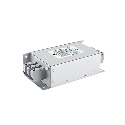 Elektrische en elektronische apparatuur 3-fase EMI-filter met temperatuurbereik 25/085/21C en frequentiebereik 50-60Hz