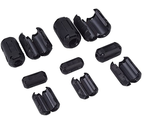 Industriële kabel snap-on clip op ferriet kern De perfecte combinatie voor verbeterde signaal en gegevensoverdracht