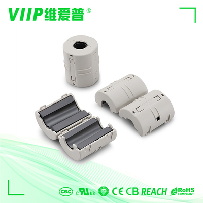 De Cilindrische Klem van VIIP op Ferriet Ring Core For 3mm Dia Cable