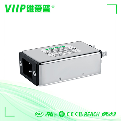 CEI-de Enige Fasece TUV ROHS van Contactdoosemi power line filter 3A